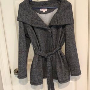 Soft & Pretty Medium Weight Coat with Shawl Collar
